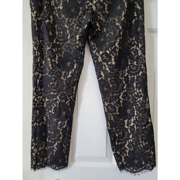 Robert Rodriguez Black Lace Pants 10 - Picture 5 of 9
